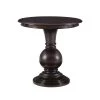 Lexis 26 in. L Espresso 26 in. H Round Wood Top Accent Table by Powell Company -Powell Company Shop espresso powell company coffee tables hd1768at21 64 1000