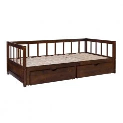 Conyers Brown Espresso Double Twin Daybed with Storage by Powell Company