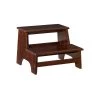 Stewart Espresso Bed Step by Powell Company