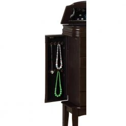 Italian Influenced Espresso Jewelry Armoire by Powell Company -Powell Company Shop espresso powell company jewelry armoires 358 315 44 1000