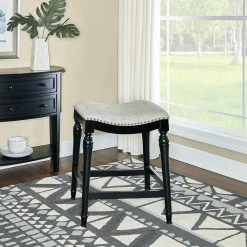 Collins 24 in. Black Counter Stool by Powell Company -Powell Company Shop gray black powell company bar stools hd1099d19 31 1000