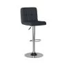 Wilson Bar Stool Grey by Powell Company -Powell Company Shop gray chrome powell company bar stools hd1135b19bs 64 1000