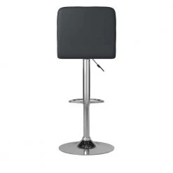 Wilson Bar Stool Grey by Powell Company -Powell Company Shop gray chrome powell company bar stools hd1135b19bs 66 1000