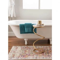 Pippen Grey Agate and Gold Round 10.5 in. with Spiral Drink Table by Powell Company -Powell Company Shop gray gold powell company end side tables hd1607a21 c3 1000