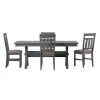 Turino 5-Piece Gray Oak Stain and Tan Dining Set by Powell Company