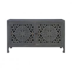 Gleason Gray 2-Door Accent Cabinet by Powell Company 15 Gleason Gray 2-Door Accent Cabinet by Powell Company -Powell Company Shop gray powell company accent cabinets hd1631ca21 c3 1000