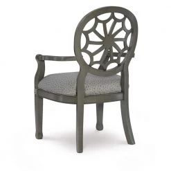 Darla Grey Spider Web Back Accent Chair with Leopard Upholstery by Powell Company 12 Darla Grey Spider Web Back Accent Chair with Leopard Upholstery by Powell Company -Powell Company Shop gray powell company accent chairs hd1468u20 4f 1000