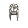 Darla Grey Spider Web Back Accent Chair with Leopard Upholstery by Powell Company -Powell Company Shop gray powell company accent chairs hd1468u20 64 1000