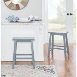 Werner 24 in. Grey Counter Stool by Powell Company -Powell Company Shop gray powell company bar stools hd1175b19cs fa 1000