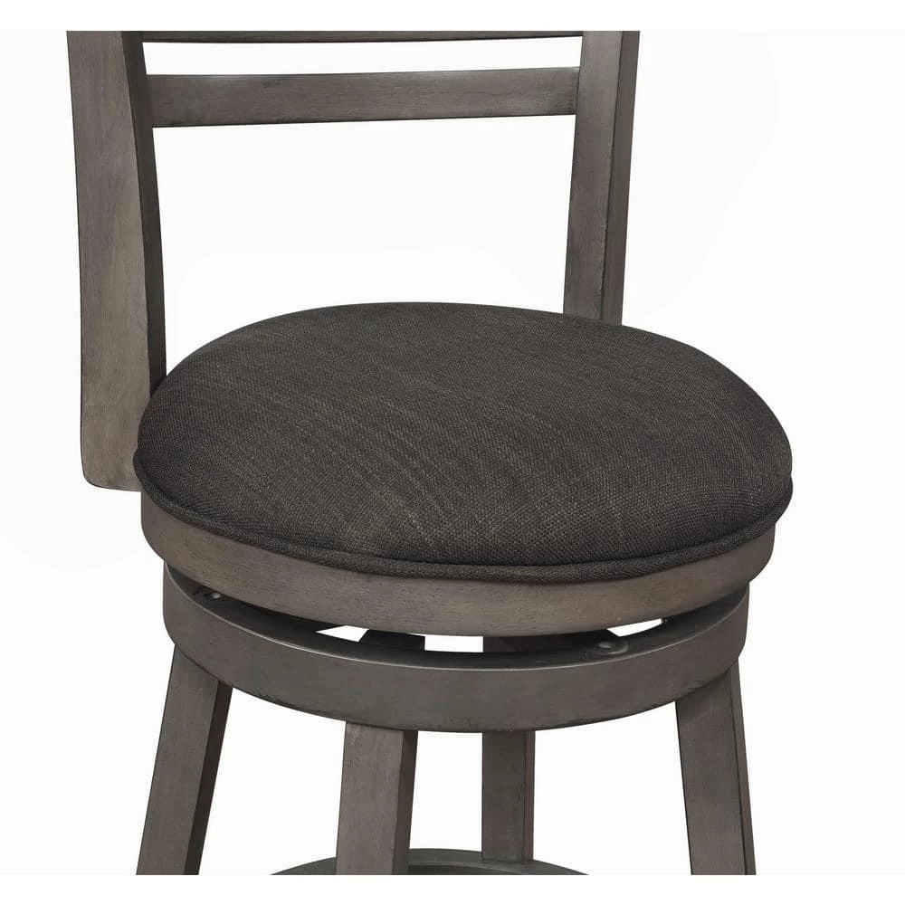 Rutledge 30" Bar Stool Grey by Powell Company 7 Rutledge 30" Bar Stool Grey by Powell Company - Image 5