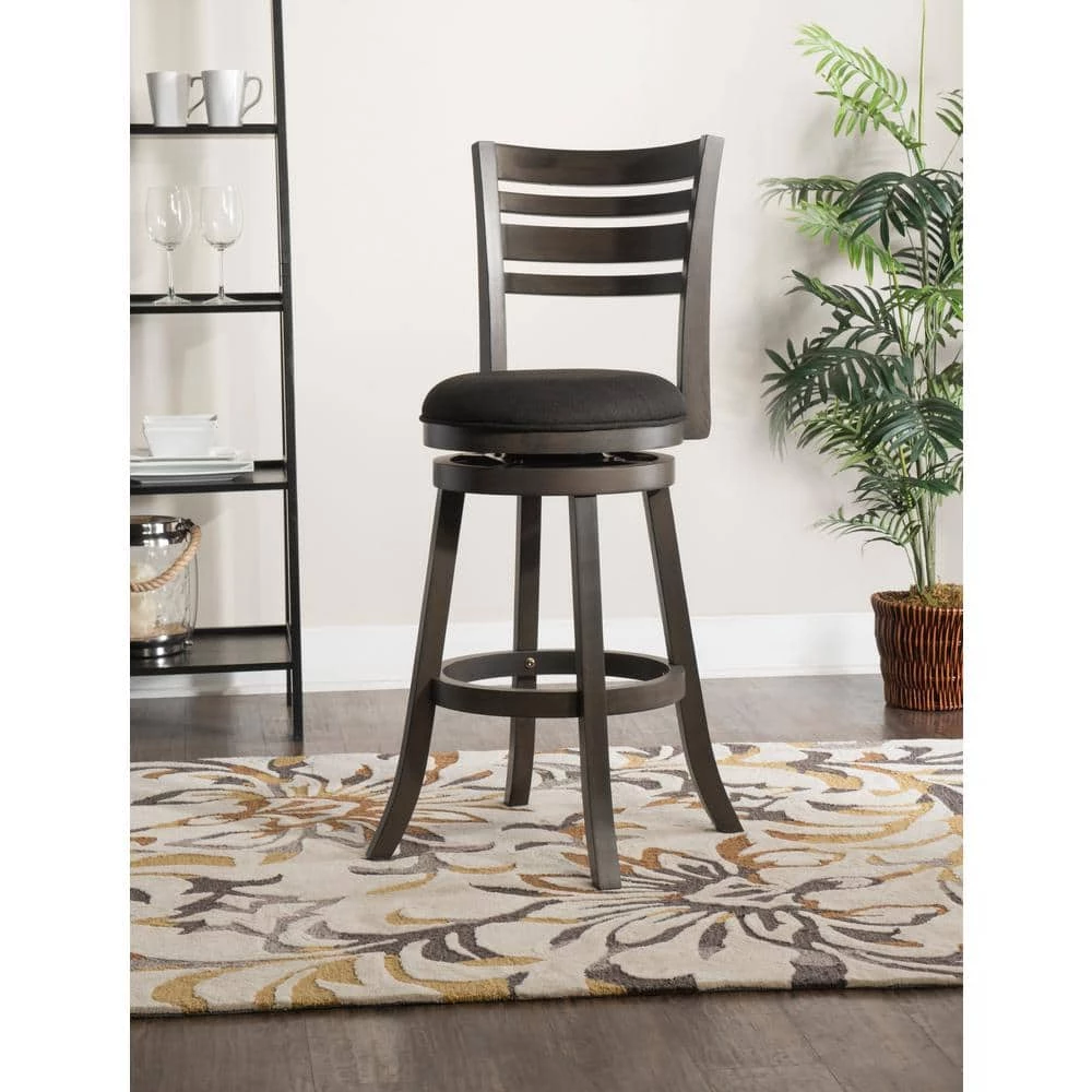 Rutledge 30" Bar Stool Grey by Powell Company 8 Rutledge 30" Bar Stool Grey by Powell Company - Image 6