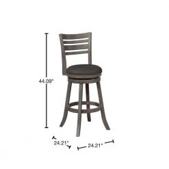 Rutledge 30" Bar Stool Grey by Powell Company 10 Rutledge 30" Bar Stool Grey by Powell Company -Powell Company Shop gray powell company bar stools hd1284b19 40 1000
