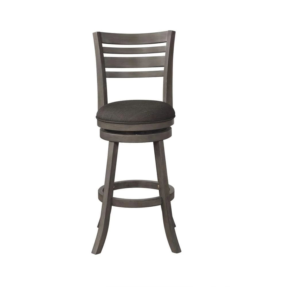 Rutledge 30" Bar Stool Grey by Powell Company 6 Rutledge 30" Bar Stool Grey by Powell Company - Image 4