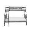 Allen Grey Twin Over Full Bunk Bed by Powell Company -Powell Company Shop gray powell company bunk beds hd1107y19g 64 1000