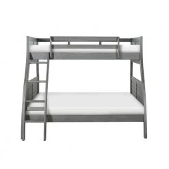 Allen Grey Twin Over Full Bunk Bed by Powell Company