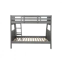 Allen Grey Twin Over Full Bunk Bed by Powell Company -Powell Company Shop gray powell company bunk beds hd1107y19g 66 1000
