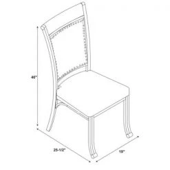 Chasin Pewter Gray Wash Side Chair by Powell Company 13 Chasin Pewter Gray Wash Side Chair by Powell Company -Powell Company Shop gray powell company dining chairs hd1750sc21 44 1000