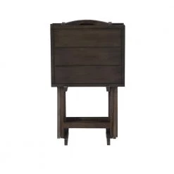 Argo Grey Snack Tray Table Set by Powell Company -Powell Company Shop gray powell company end side tables hd1275d19 c3 1000