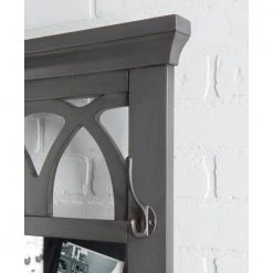 Alonzo Gray Hall Tree Bench with Mirror by Powell Company -Powell Company Shop gray powell company hall trees hd1563eb20 1f 1000