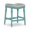 Jackson 24 in. Teal Blue Counter Stool by Powell Company -Powell Company Shop gray teal blue powell company bar stools hd1395c19t 64 1000