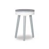 Fannin Grey Side Table with Lift Top Storage by Powell Company