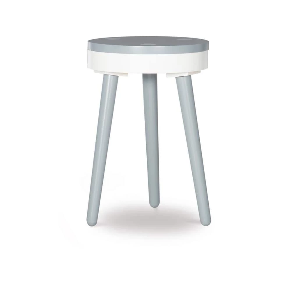 Fannin Grey Side Table with Lift Top Storage by Powell Company 4 Fannin Grey Side Table with Lift Top Storage by Powell Company - Image 2