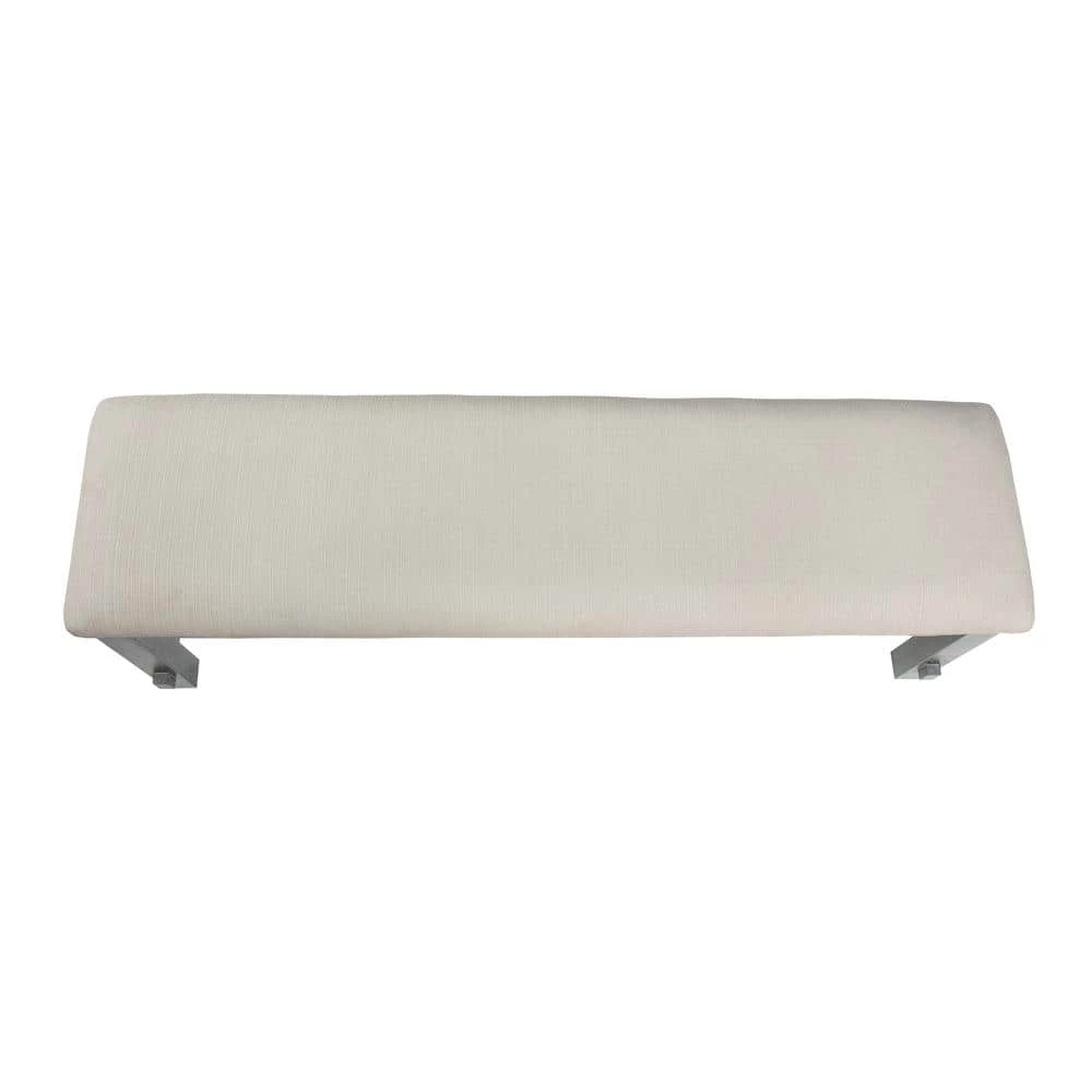 Krause Grey Oak Stain Bench by Powell Company 5 Krause Grey Oak Stain Bench by Powell Company - Image 3