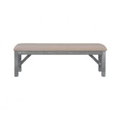 Krause Grey Oak Stain Bench by Powell Company 14 Krause Grey Oak Stain Bench by Powell Company -Powell Company Shop grey powell company dining benches hd1223d19b c3 1000