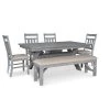 6-Piece Powell Krause Dining Set by Powell Company -Powell Company Shop grey powell company dining room sets hd1384d196 64 1000