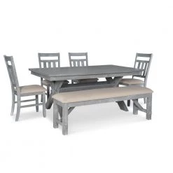 6-Piece Powell Krause Dining Set by Powell Company