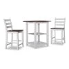 3-Piece Lenny Silver Birch Counter Set by Powell Company -Powell Company Shop grey powell company dining room sets hd1406d19 64 1000