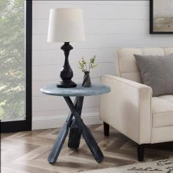 Marlin Grey Oar Side Table by Powell Company -Powell Company Shop grey powell company end side tables hd1560at20 31 1000