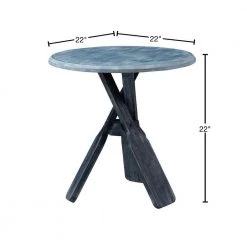 Marlin Grey Oar Side Table by Powell Company -Powell Company Shop grey powell company end side tables hd1560at20 40 1000