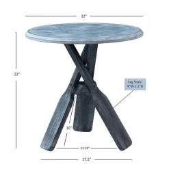 Marlin Grey Oar Side Table by Powell Company -Powell Company Shop grey powell company end side tables hd1560at20 44 1000