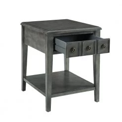 Strand Grey Accent Side Table by Powell Company -Powell Company Shop grey powell company end side tables hd1568et20g 4f 1000