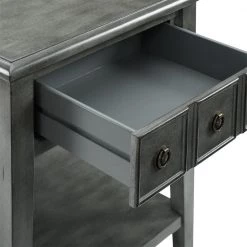 Strand Grey Accent Side Table by Powell Company -Powell Company Shop grey powell company end side tables hd1568et20g 77 1000