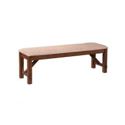 Neumann Dark Hazelnut Dining Bench by Powell Company