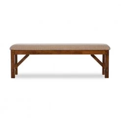 Neumann Dark Hazelnut Dining Bench by Powell Company 13 Neumann Dark Hazelnut Dining Bench by Powell Company -Powell Company Shop hazelnut powell company dining benches hd1245d19b c3 1000