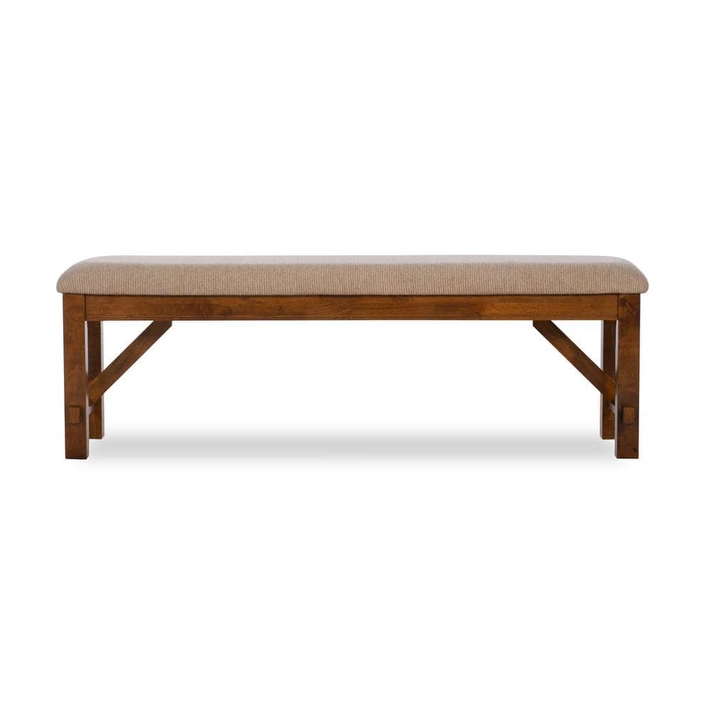 Neumann Dark Hazelnut Dining Bench by Powell Company 7 Neumann Dark Hazelnut Dining Bench by Powell Company - Image 5