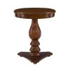 Rachel 20 in. W Hazelnut 24 in. H Round Wood End Table by Powell Company -Powell Company Shop hazelnut powell company end side tables hd221813 64 1000