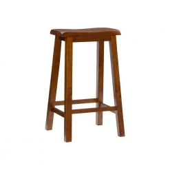 Darby 29" Honey Brown Backless wood frame Barstool by Powell Company