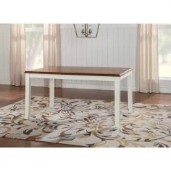 Powell Twyla Brown Dining Table by Powell Company -Powell Company Shop honey brown and vanilla white powell company kitchen dining tables hd1480d20 c3 1000