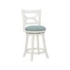 Lopez Counter Stool by Powell Company -Powell Company Shop light blue white powell company bar stools hd1133b19cs 64 1000