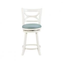 Lopez Counter Stool by Powell Company -Powell Company Shop light blue white powell company bar stools hd1133b19cs c3 1000