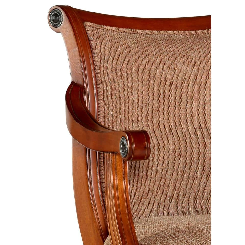 Moore 30 in. Brown Bar Stool by Powell Company 5 Moore 30 in. Brown Bar Stool by Powell Company - Image 3