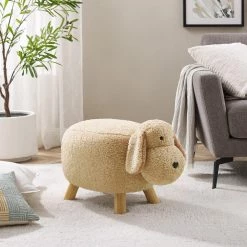 Lucky Light Brown Puppy Dog Kids Stool by Powell Company 17 Lucky Light Brown Puppy Dog Kids Stool by Powell Company -Powell Company Shop light brown powell company kids chairs hd1617y21 31 1000