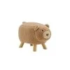 Poppy Light Brown Bear Kids Stool by Powell Company -Powell Company Shop light brown powell company kids chairs hd1618y21 64 1000