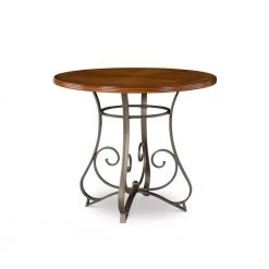 Powell Killen Matte Pewter and Bronze Dining Set (5-Piece) by Powell Company -Powell Company Shop matte pewter bronze powell company dining room sets hd1318d19 c3 1000