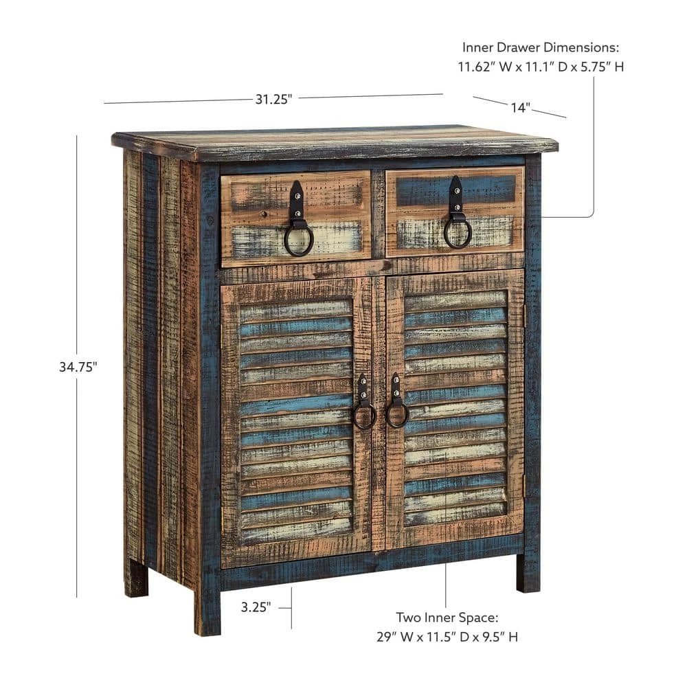 Summerlin Multi Color Console by Powell Company 9 Summerlin Multi Color Console by Powell Company - Image 7