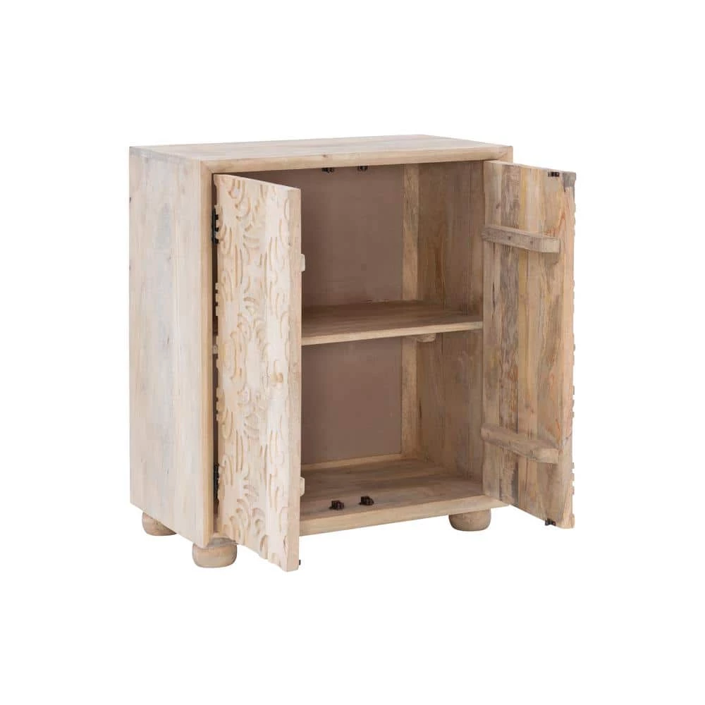 Margo 2-Door Natural Accent Cabinet by Powell Company 10 Margo 2-Door Natural Accent Cabinet by Powell Company - Image 8